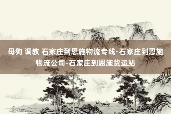母狗 调教 石家庄到恩施物流专线-石家庄到恩施物流公司-石家庄到恩施货运站